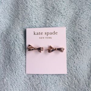 Kate Spade bow tie earrings
