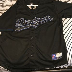 MLB dodger kemp 100% authentic jersey