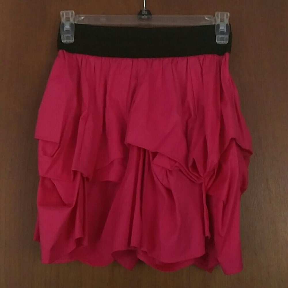 Ruched skirt