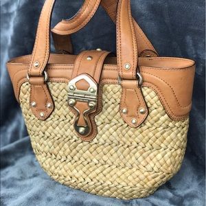 Michael Kors Medium Straw Bag