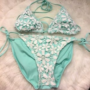 Teal Bikini Set