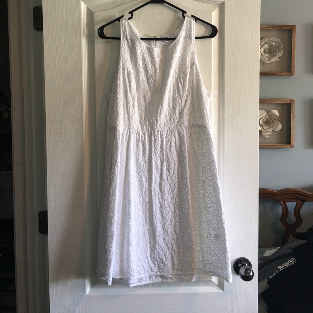White dress