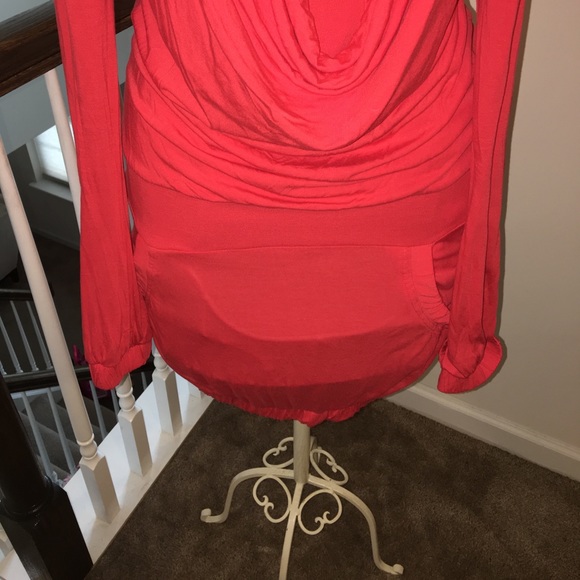 2DEPT LONG SLEEVE DRAPNECK POCKET DRESS FROM MACYS - Picture 4 of 8