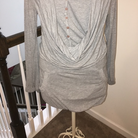 2DEPT LONG SLEEVE DRAPNECK POCKET DRESS FROM MACYS - Picture 8 of 8