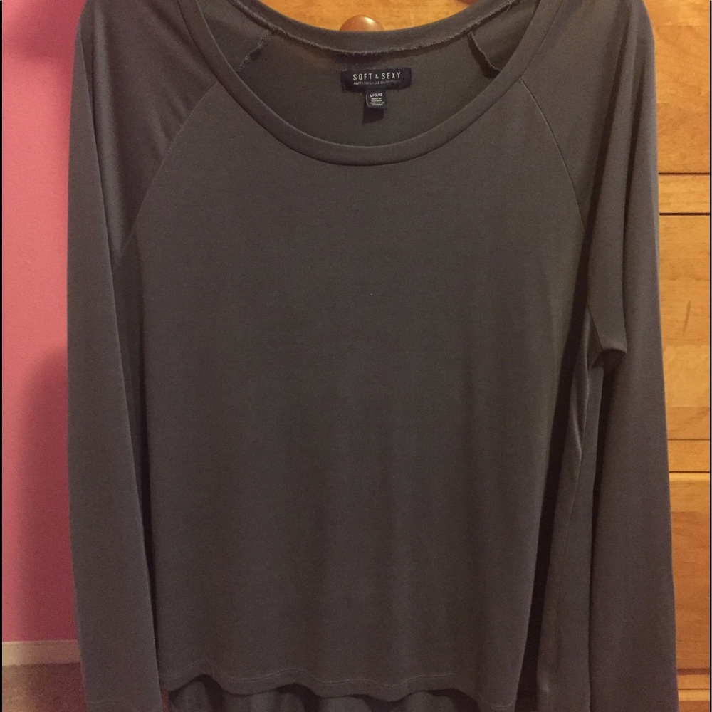 Light Soft&Sexy Tee 3/4 length sleeve