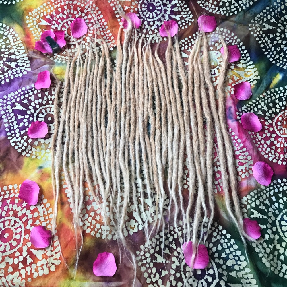 32 Human Hair Dread Extensions