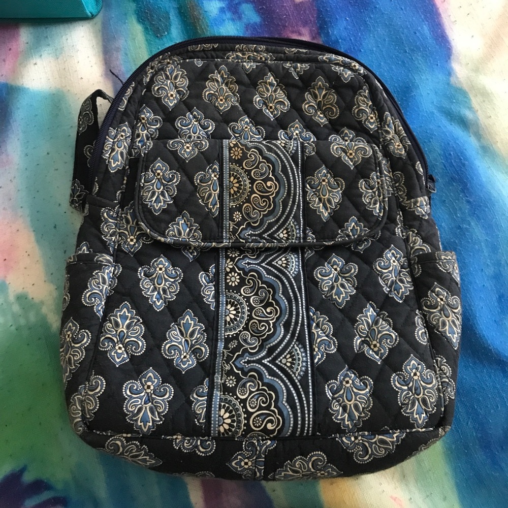 Vera Bradley blue backpack