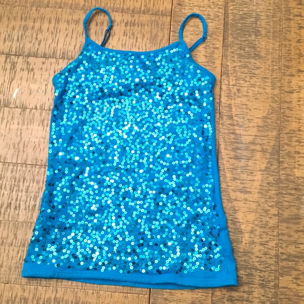 Sequined Justice Tank Top