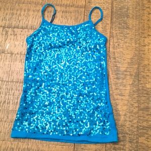 Sequined Justice Tank Top