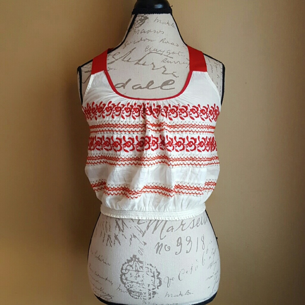 Urban Outfitters Ecoté Boho Gypsy Crop Top