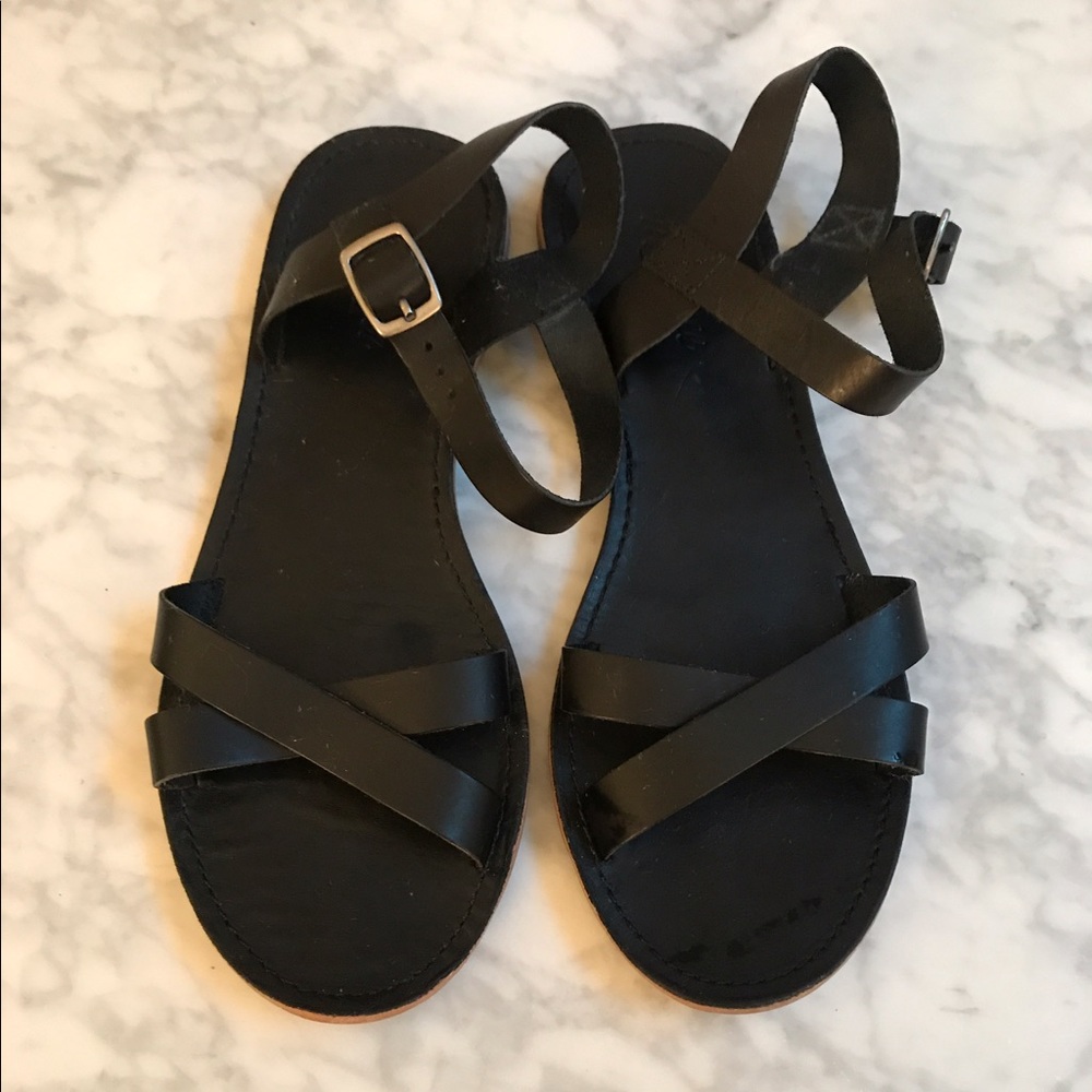 Madewell Boardwalk Ankle-wrap Sandals