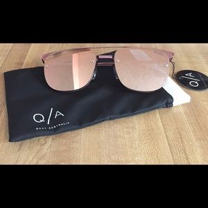 BN Quay Private Eye Sunglasses in Pink/Rose