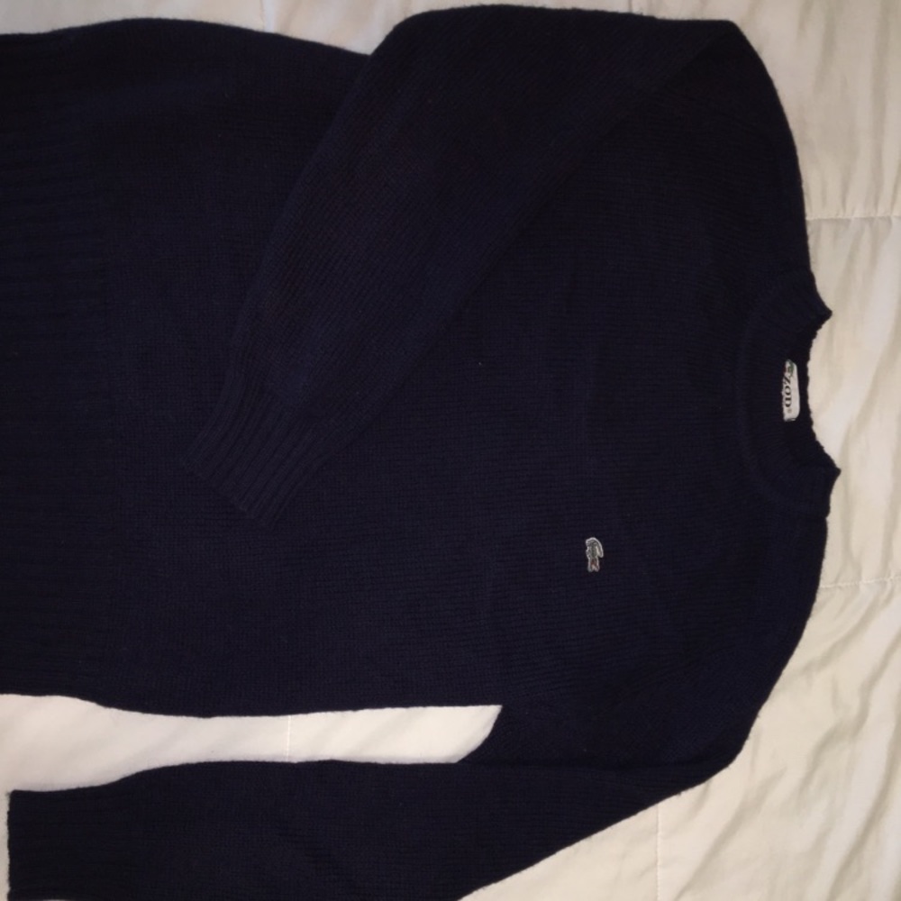 Men's crewneck wool Lacoste sweater