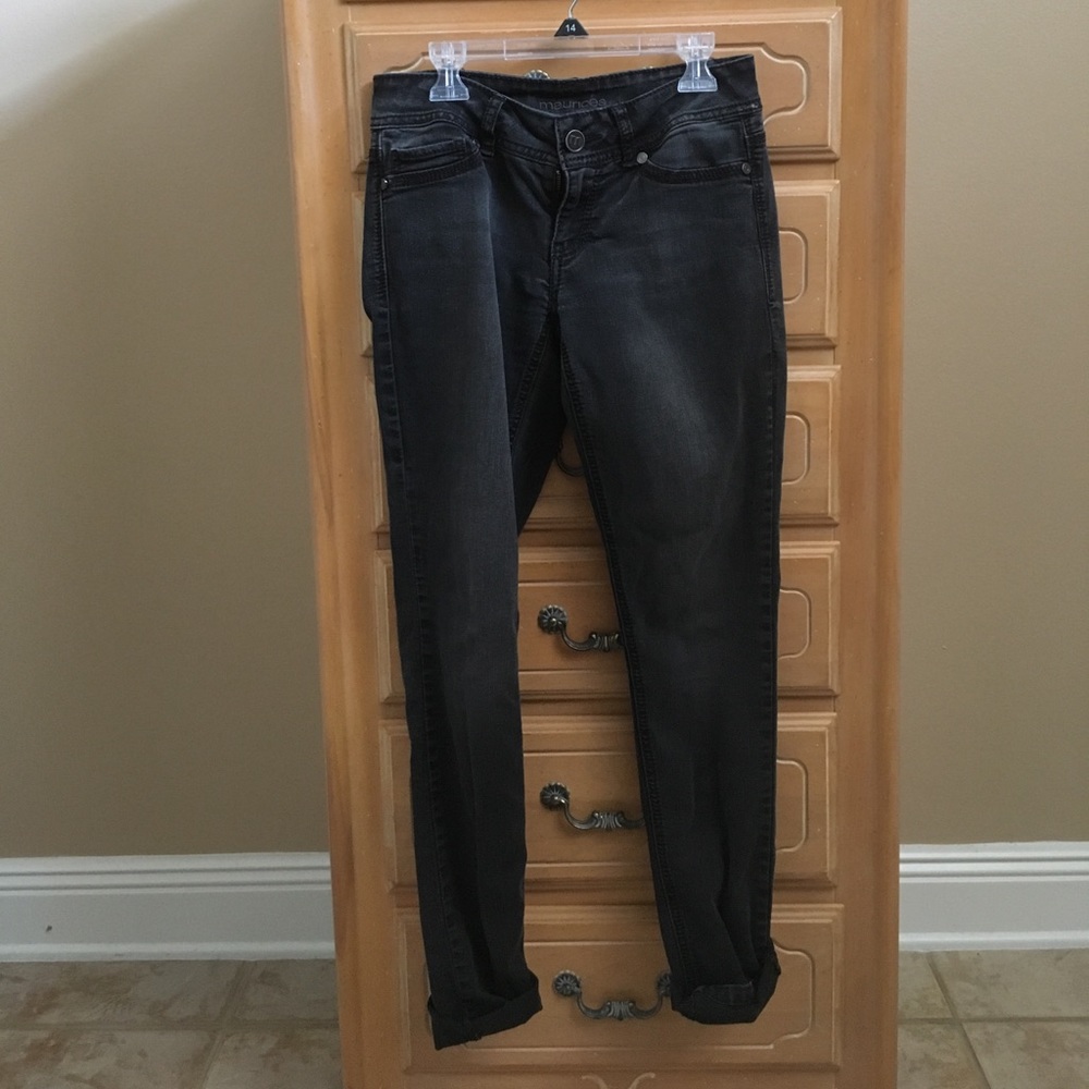 Faded Black Jeggings