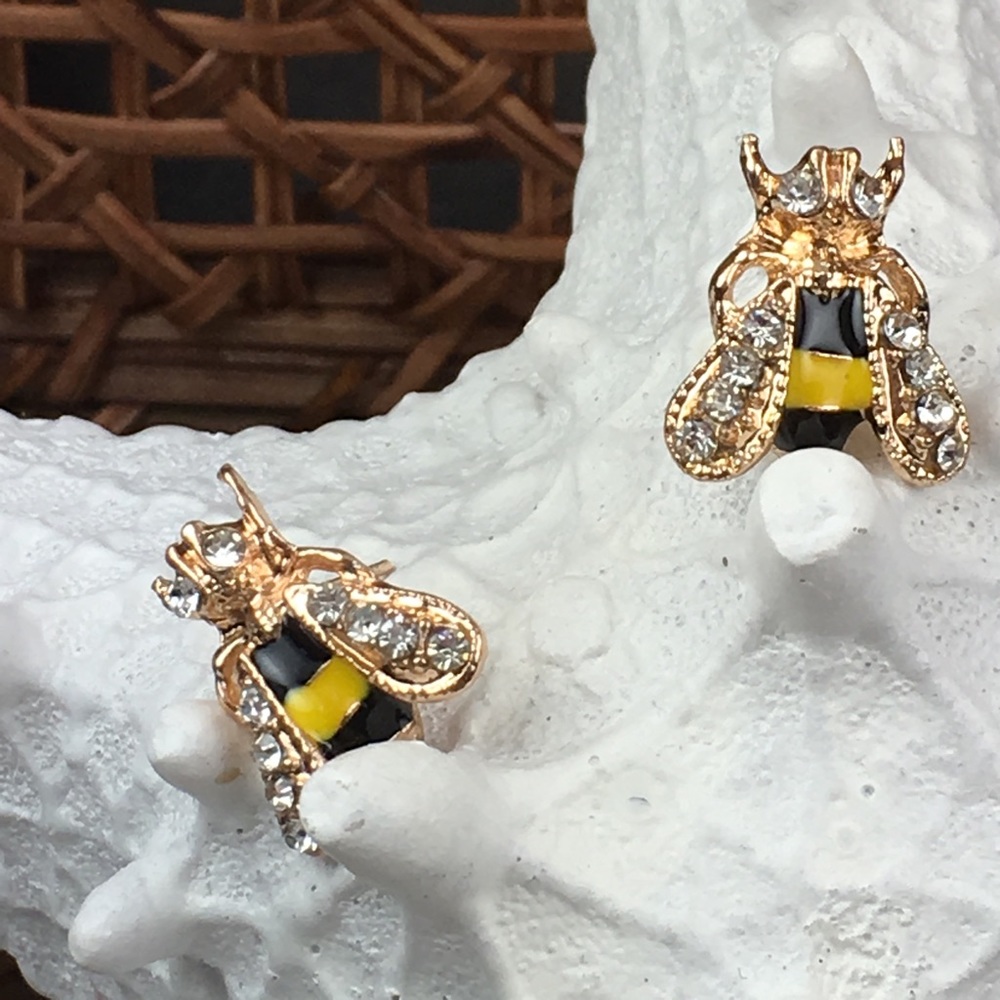 Bumblebee Earrings