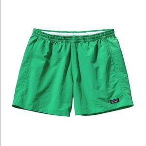 Patagonia green shorts