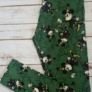 Os lularoe green vintage Minnie disney