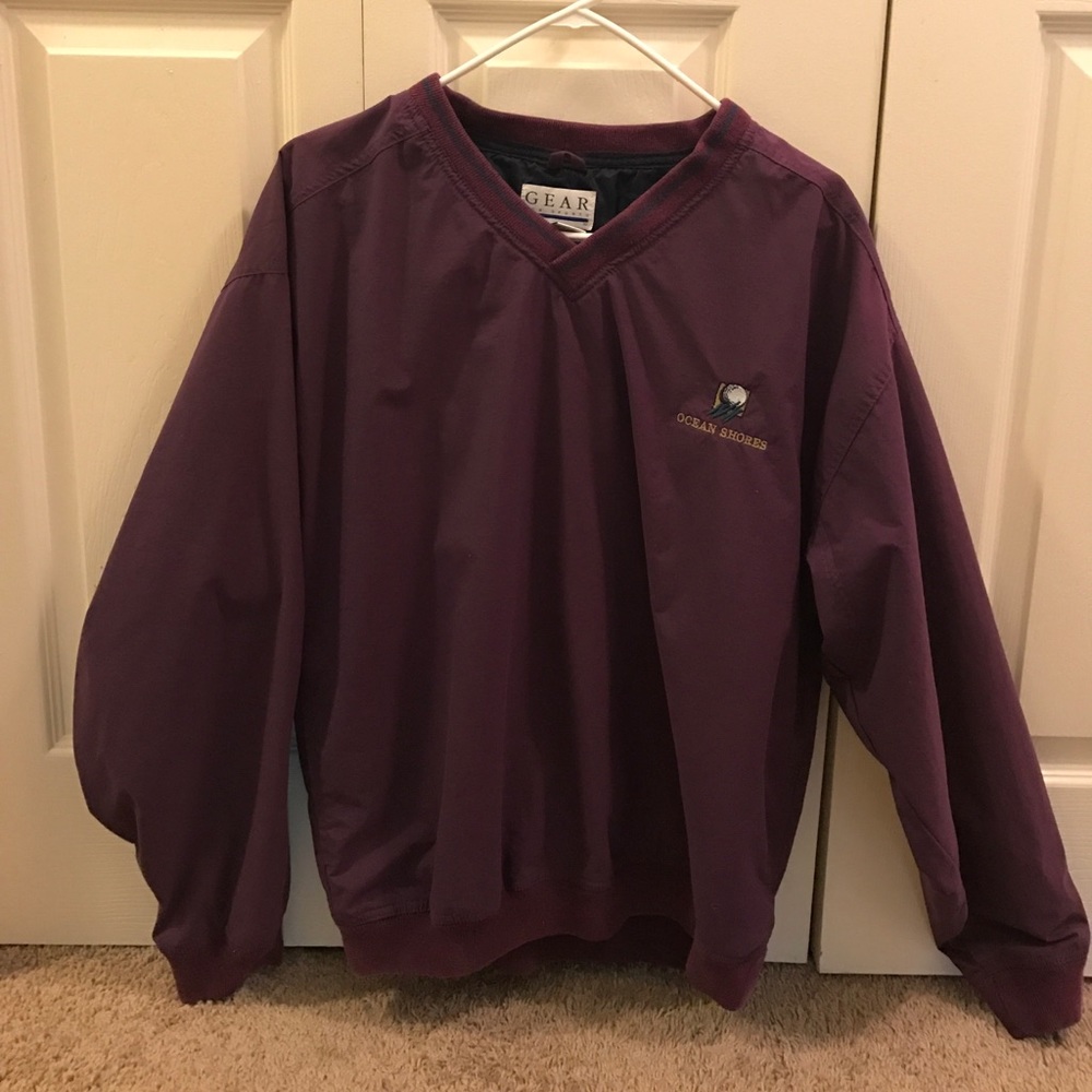 Ocean shores golf windbreaker