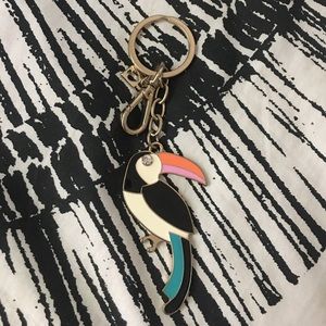 Kate Spade pelican key chain