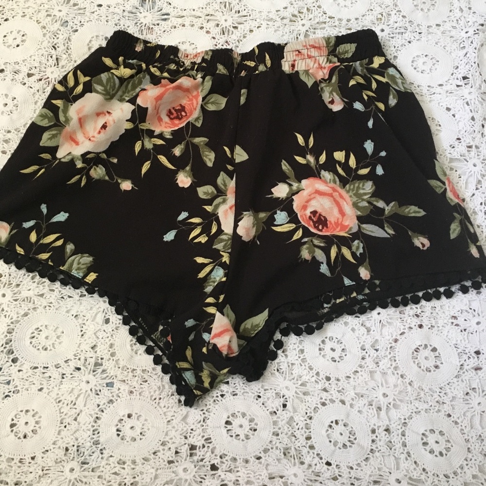 Cute Floral Shorts