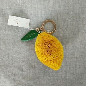 Kate spade lemon keychain