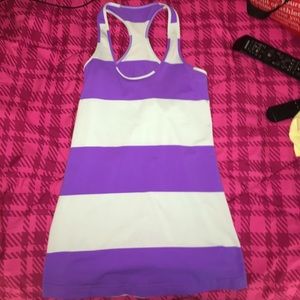 Striped Lululemon tank!