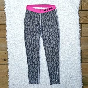 Nike Pro Girls Thermal Training Leggings sz L NWT