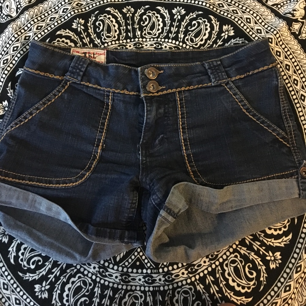 jean shorts