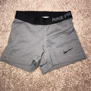 gray Nike pro