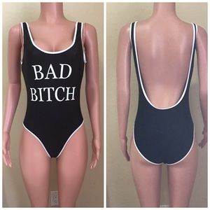 Bad bitch bodysuit ( small )