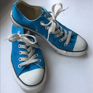 Turquoise Converse All Stars