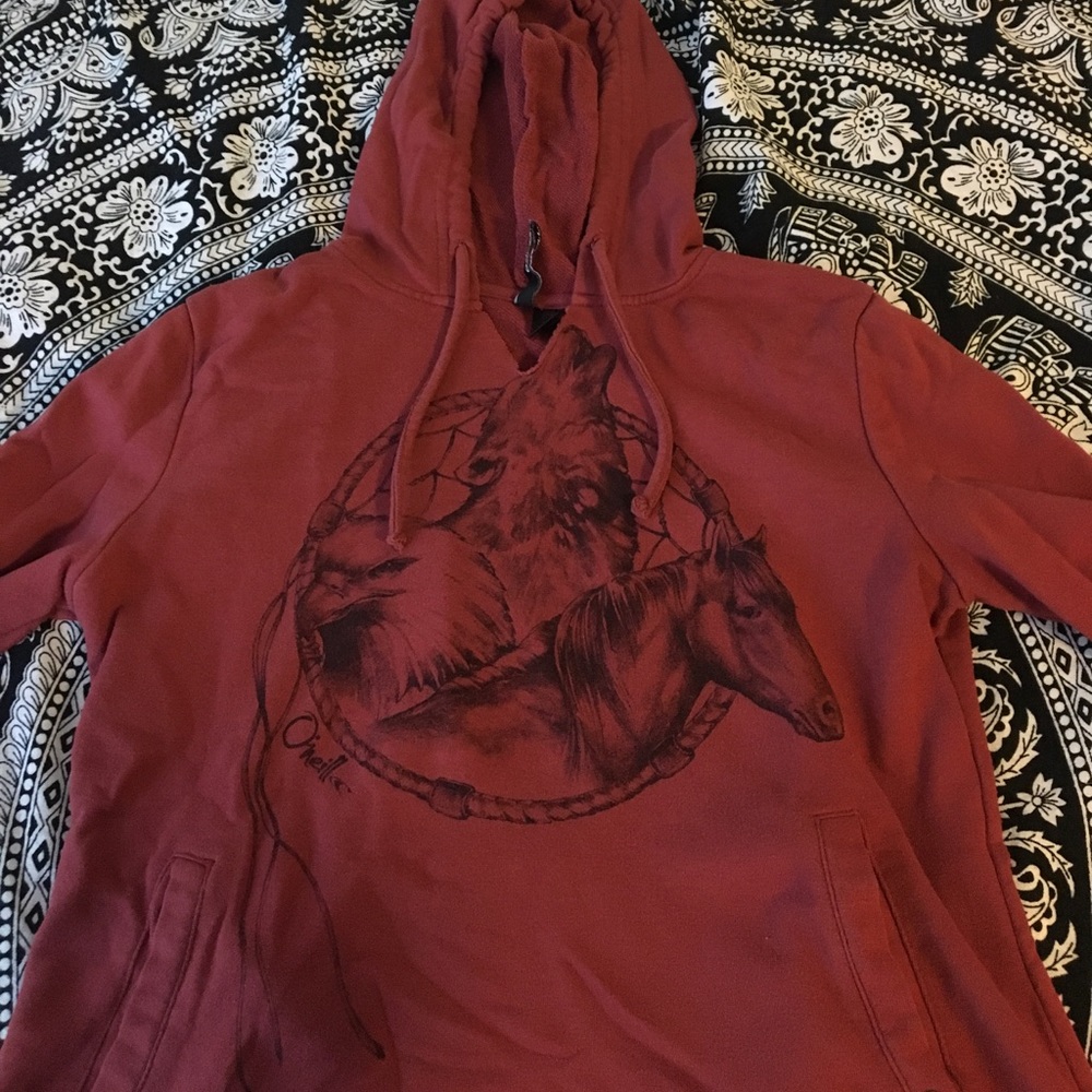 pac sun cropped hoodie