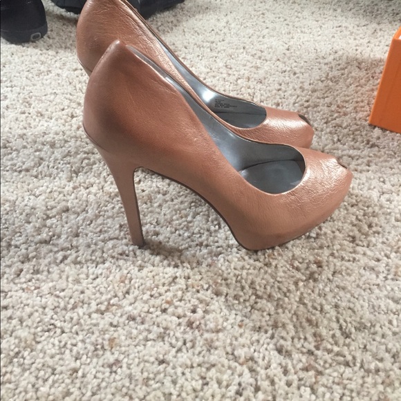 Dark Gold Heels - Picture 2 of 2