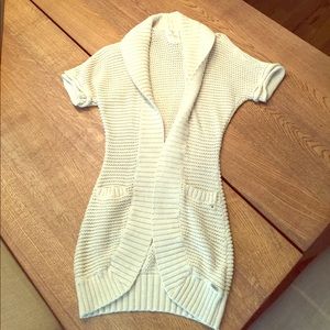 Guess short sleeve knitted cardigan size XS