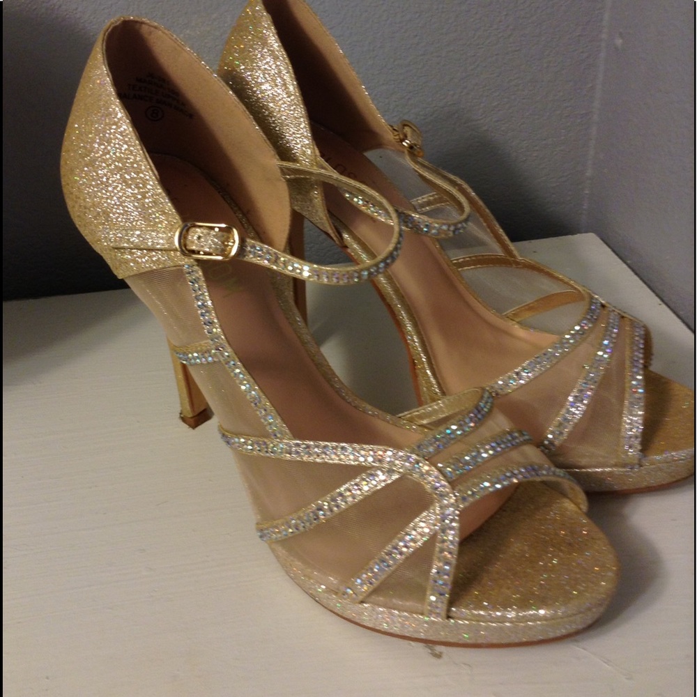 Prom Shoe | Dress Shoe | Glitter Heels