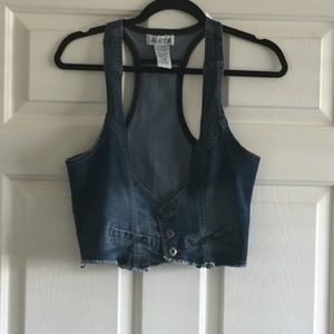 Denim vest