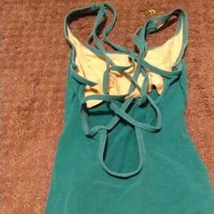 Natalie teal leotard