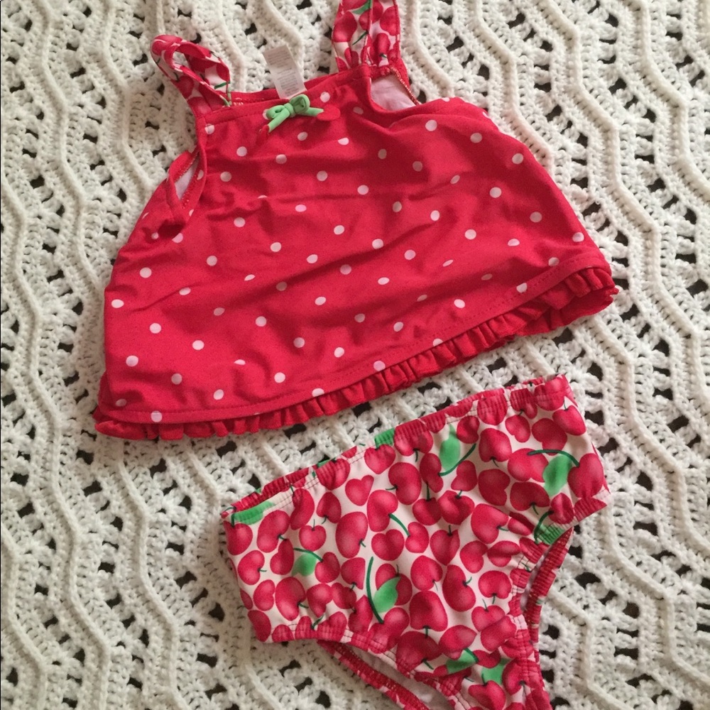 Cherry swimsuit infants
