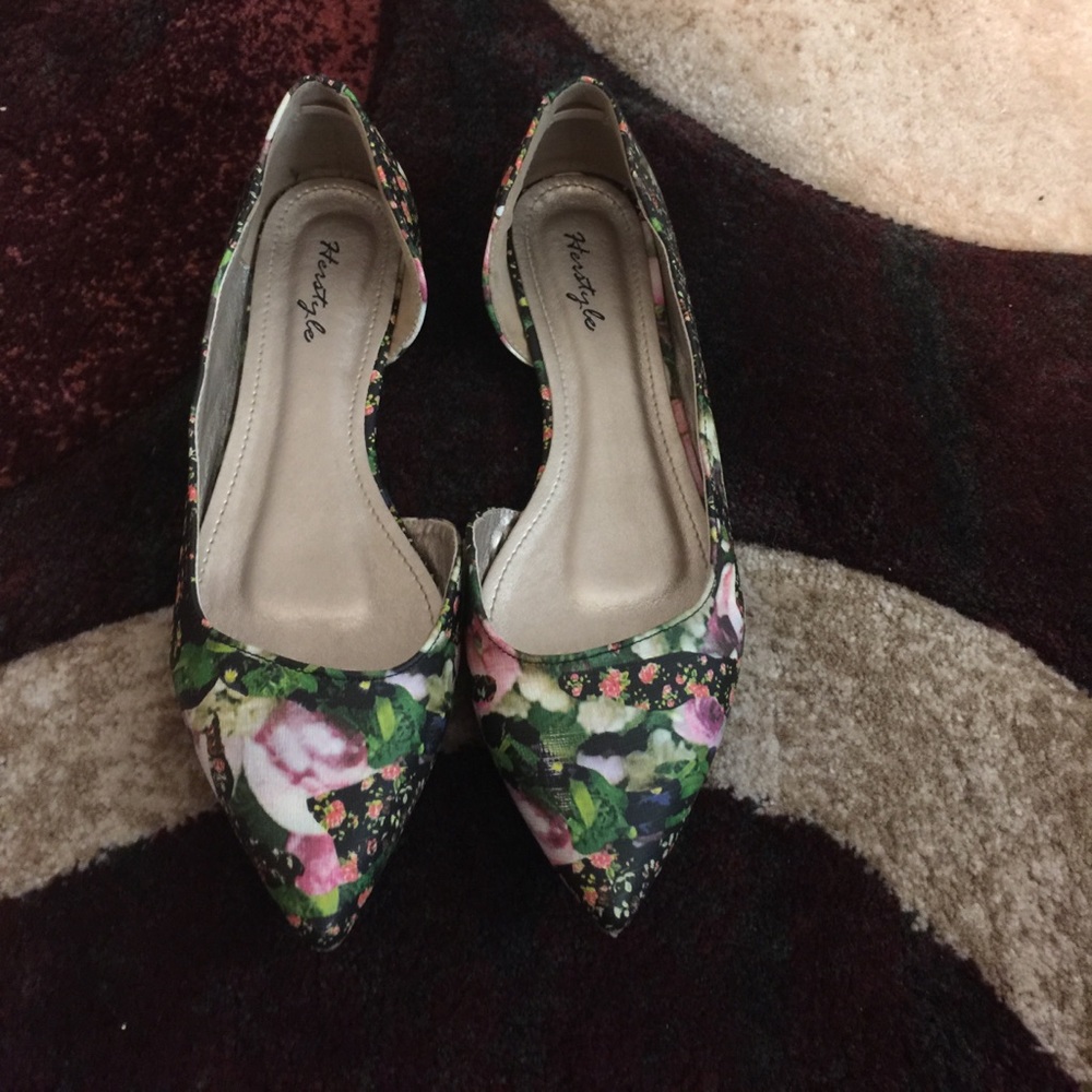 Floral Flats