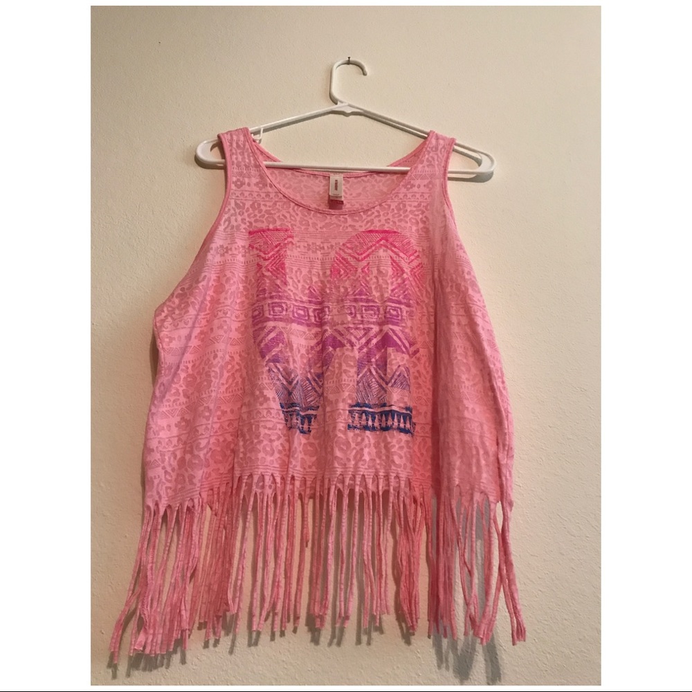 💕CUTE FRINGE TANK TOP💕