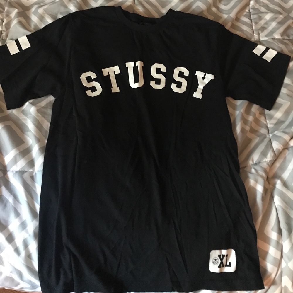 S Stussy brand sports tee