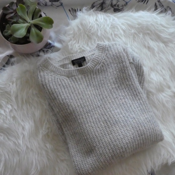 Topshop Sweaters - Top Shop Rulled Cuff Sweater tunic