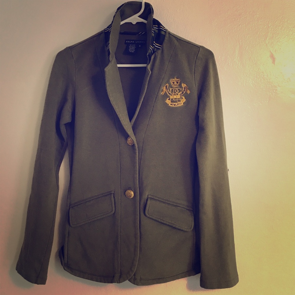 Ralph Lauren Fleece Blazer