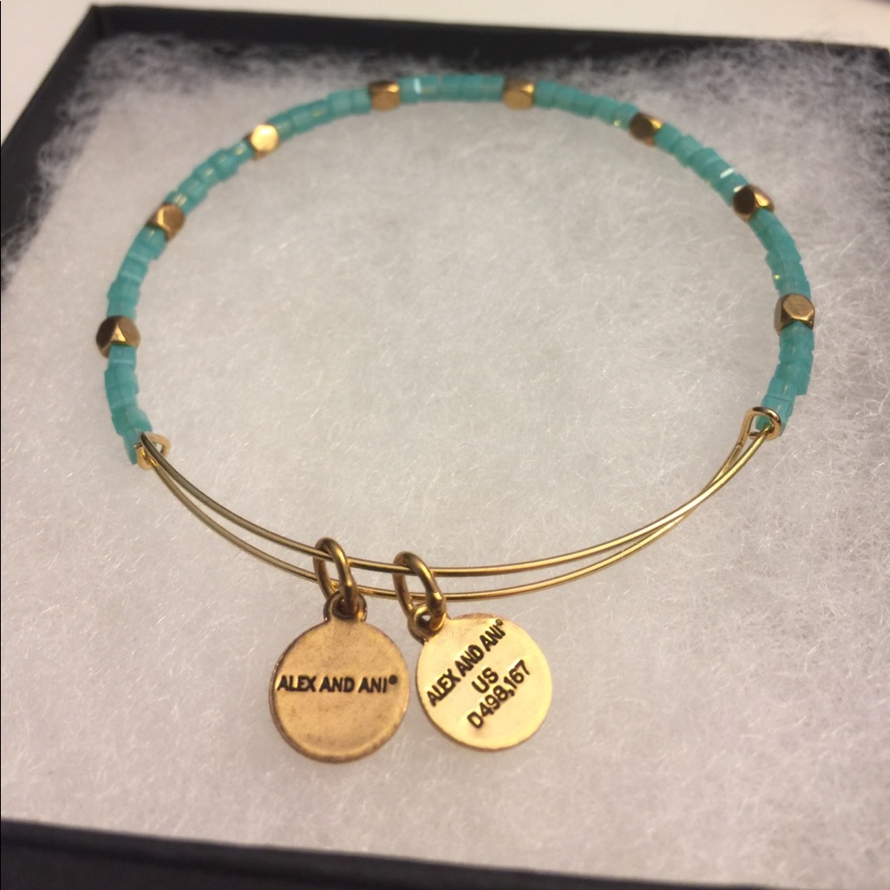 Alex & Ani beaded US bracelet