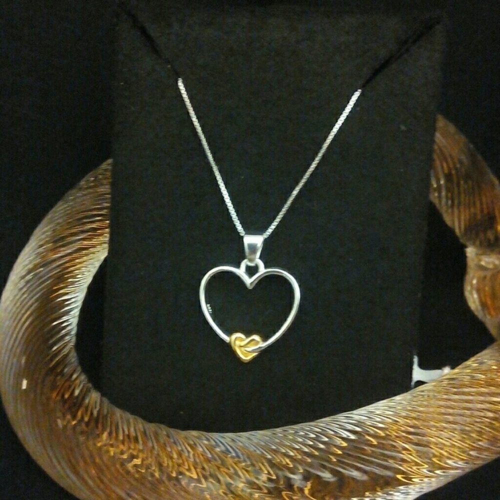 Sterling silver Heart necklace