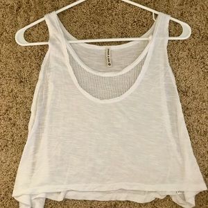 LF white mesh tank