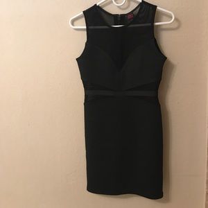 Mini black dress