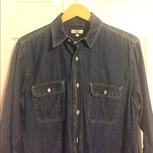 Old Navy Casual Denim Shirt Size S