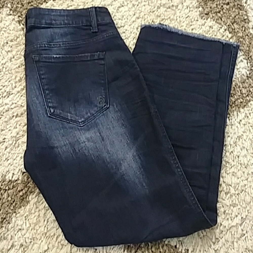Indigo Rein size 5 Crop jeans
