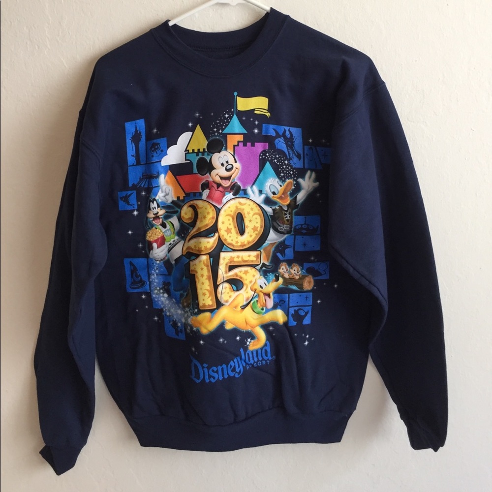 Disneyland 2015 crewneck sweatshirt